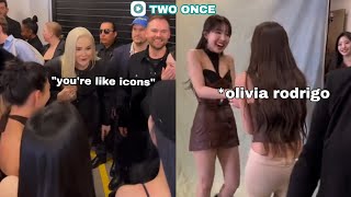 TWICE interaction with western celebrities