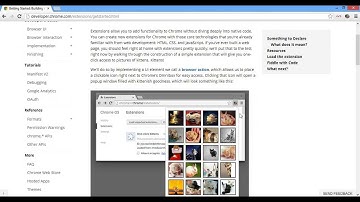 Build Google Chrome extensions using Visual Studio