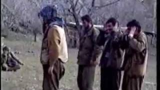 Teröristler Namazla Böyle Dalga Geçiyor Kandilde Pkklı Teröristler, Namaz Ve Kur