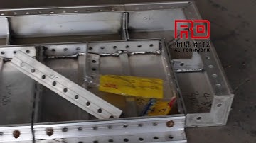 Combined a small part of aluminum formwork, easy for installation-RD AL-FORMWORK