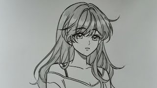 Cara Menggambar Anime Cewek Step By Step Menggambar Anime Cewek Untuk Pemula Menggambar Anime