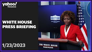 White House Press Secretary Karine Jean-Pierre holds press briefing