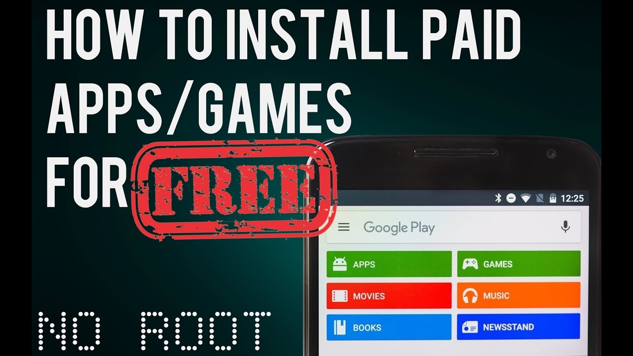 How To Get Paid Apps/Games For Free On Android (NO ROOT) - YouTube