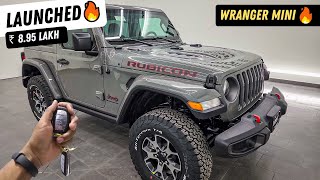 Jeep Wrangler Mini 🤫 LAUNCHED In India 🔥🔥 | Test Drive | Mileage | On Road Price 😱