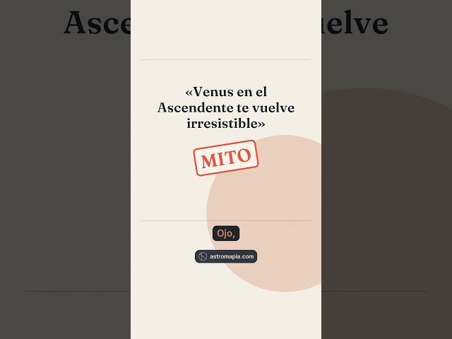 Miniatura del vídeo: Venus en el Ascendente: la línea para viajar enamorado