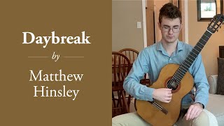 Daybreak by Matthew Hinsley - Sean Stone-Ashe, guitar
