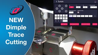 KUKAI Alpha Pro 🎉 "New Dimple Trace Duplication" (Subtitles) // Milling machine
