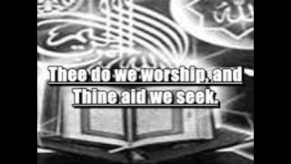 Abdullah Al Matrood - Surah Al Fatiha - BEAUTIFUL!!!!!!!!!!