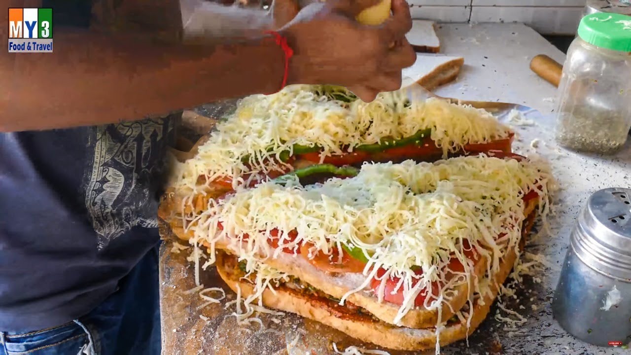 HOW TO MAKE Masala Grill Sandwich | ROADSIDE STREET FOOD | STREET FOOD IN INDIA | 4K VIDEO