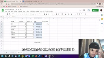 BMI CALCULATOR USING GOOGLE SHEETS
