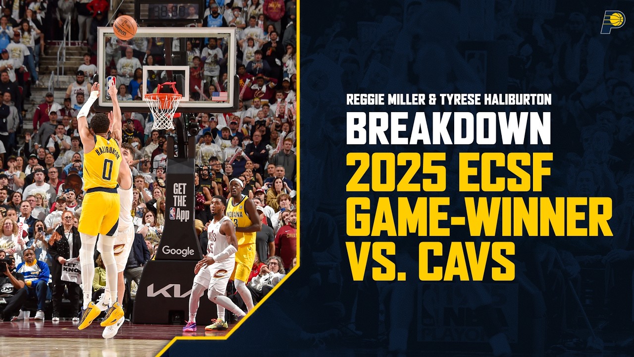 Tyrese Haliburton Relives His WILD 2025 ECSF Game 2 Winner vs. the Cavs with Reggie Miller