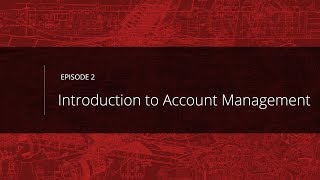 Introduction to Account Management
