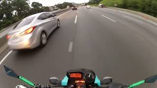 YAMAHA XJ 6 TIFFANY ALUCINAÇÃO TOTAL NA BANDEIRANTES  ANO 2015 MÃO NO FUNDO ATE O FIM