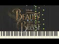 Prologue  beauty and the beast piano tutorial synthesia