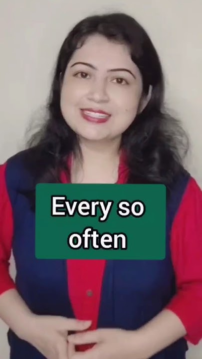 Every So Often Meaning With Examples L Idioms Phrases L Shorts often-meaning-in-telugu-with-examples-often