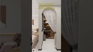 Compact step into the wardrobe, one-stop solution to bedroom storage#Storage#Wardrobe#customized