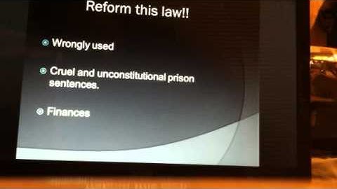 English final exam (three strikes law)