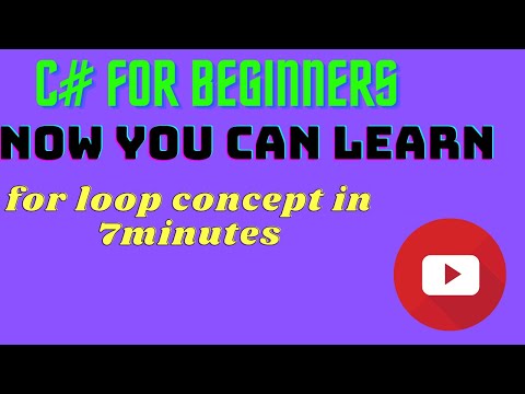 C# FOR LOOP CONCEPT | HOW TO REVERSE A NUMBER USING FOR LOOP