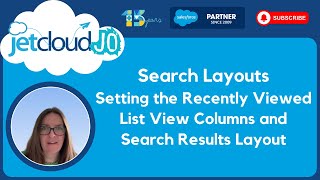 Search Layouts and recently Viewed Lists