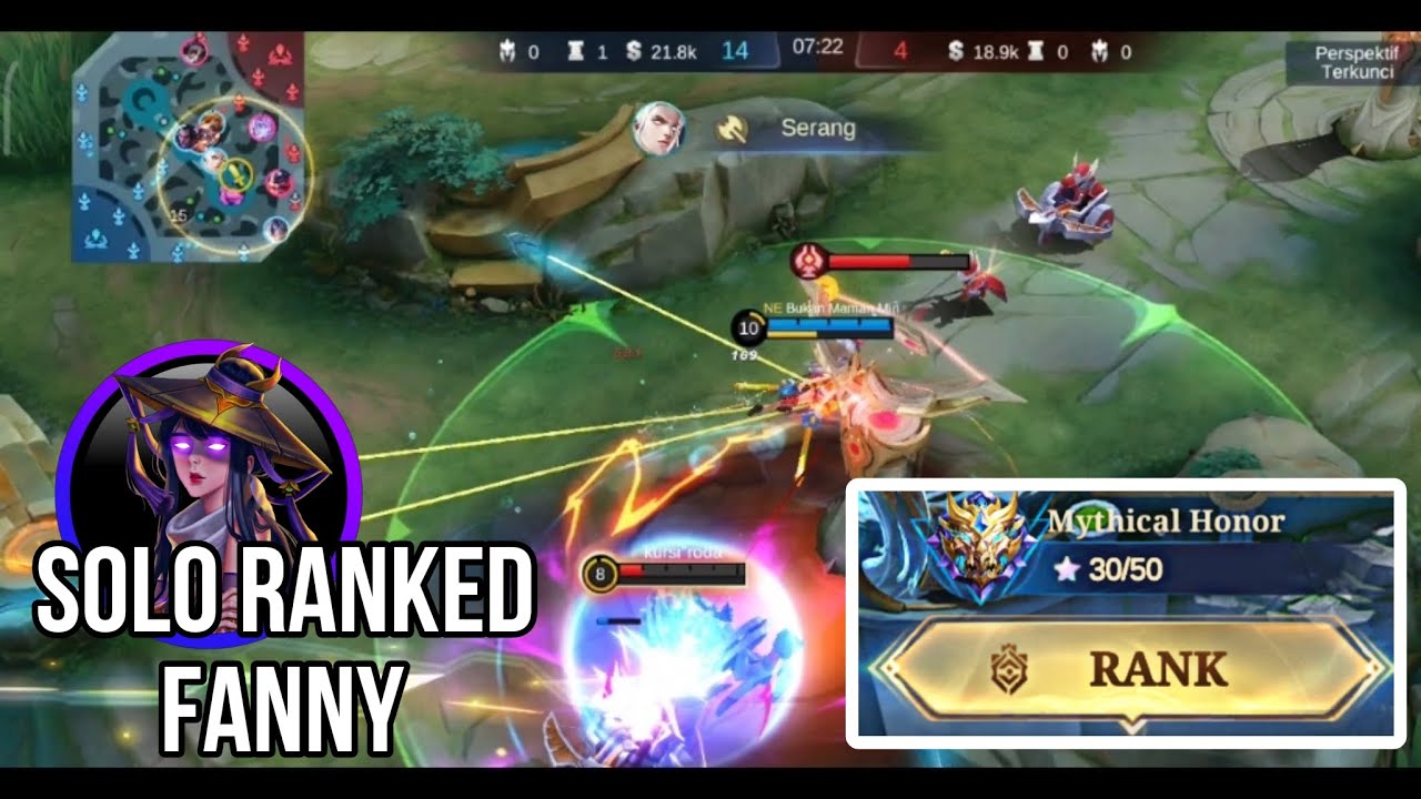 Surend Fanny gameplay Solo ranked || ngga surend aja bang ?|| Mlbb - YouTube