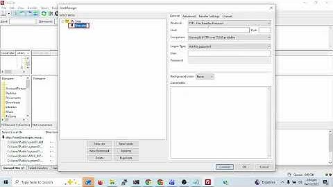 How to Connect to FTP using FileZilla