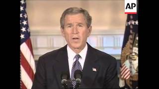 President's address to the nation on the Columbia shuttle disaster