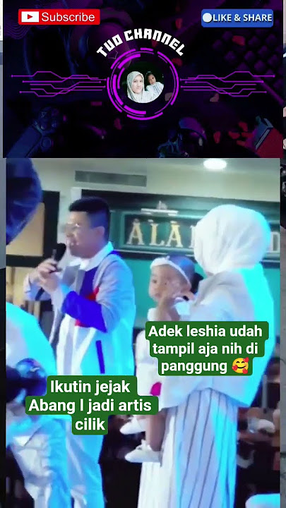 adek leshia tampil #shorts#leslar#lestikejora#leshiativanabillar