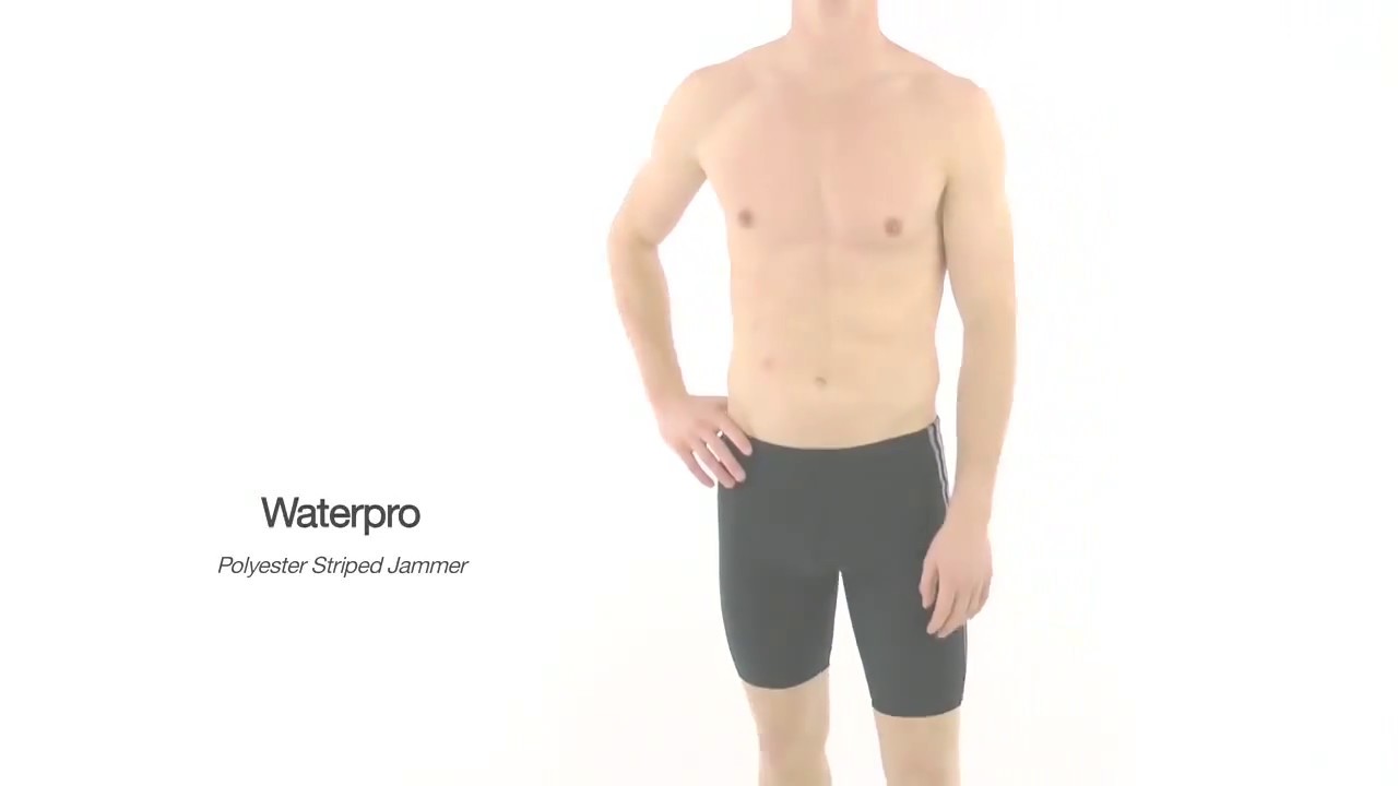 Waterpro Polyester Striped Jammer | SwimOutlet.com