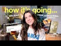 let's chat 📚 second draft updates, the books i'm reading, and writing Q&A!!