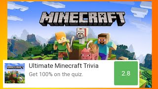 The Ultimate Minecraft Quiz