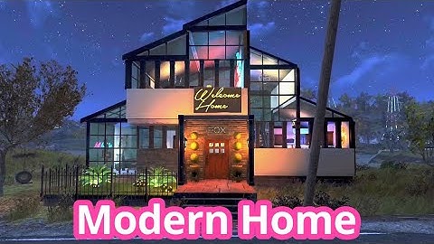 Modern Home Camp Build | FALLOUT 76
