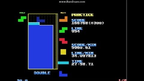 Tetris patterns - Blue block