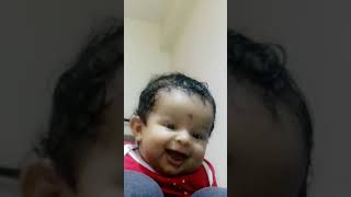 Funny baby smile - baby laughing - 3 months baby video - most funny video