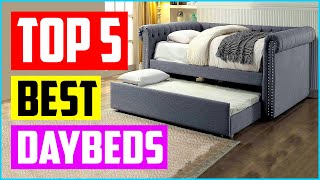 Top 5 Best Full Size Daybeds With Trundle in 2022 Reviews
