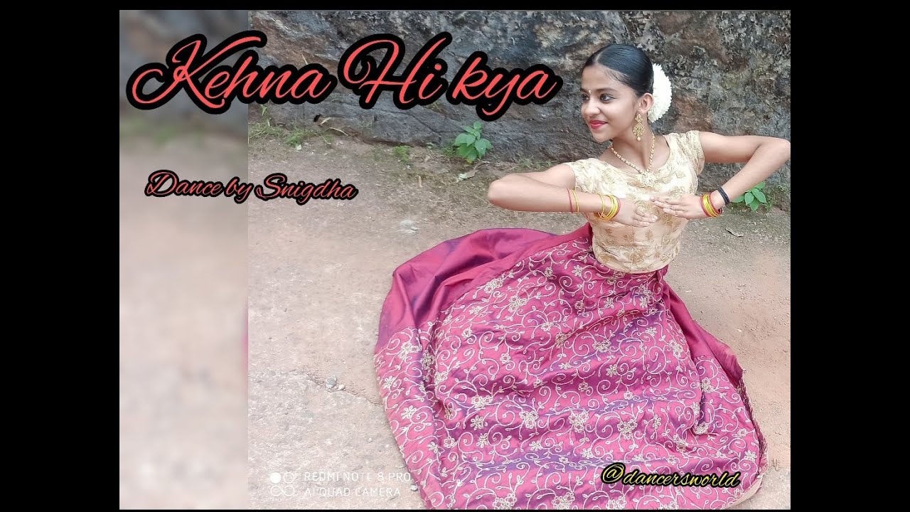 kehna Hi kya | Bombay | dance cover  by  Snigdha | Dance  cover | Dancers world |