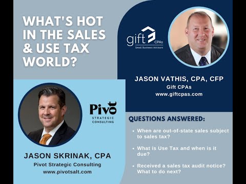 What&rsquo;s Hot in the Sales & Use Tax World?