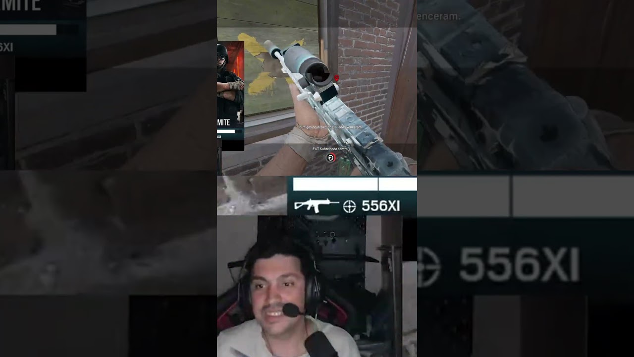 Duble Headshto Solo RAnk #R6 | #sampas em #Twitch