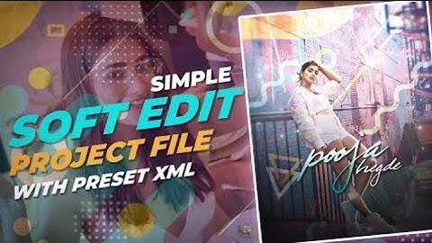 Pooja Hegde 😻 || Soft Edit || Alightmotion || Project File || With Free Preset Xml  // #rohan
