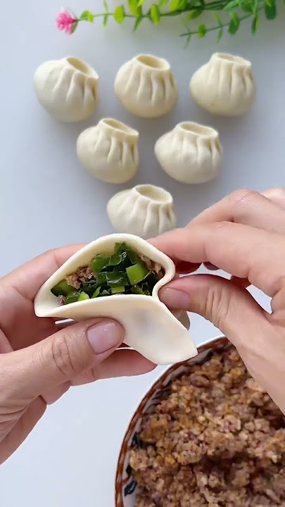 The method of making dumplings