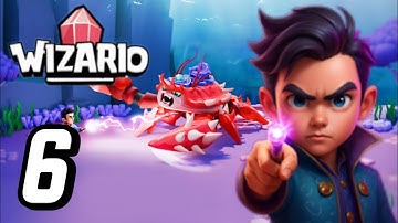 BUILD THE STEEL FURNACE ✅ WIZARIO IDLE MAGIC RPG - GAMEPLAY (PART 6)