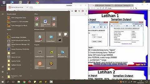 Jawaban Latihan 1 Pertemuan 6 Web Programming BSI Semester 5