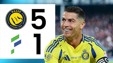 Ronaldo Crazy Goal Al Nassr vs Al Fateh 5-1 Highlights & All Goals