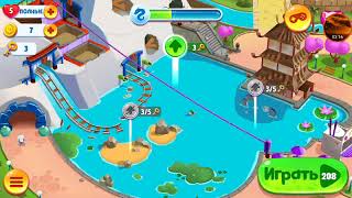 Talking Tom Pool Level 206, 207, 208, 209, 210 Walkthrough