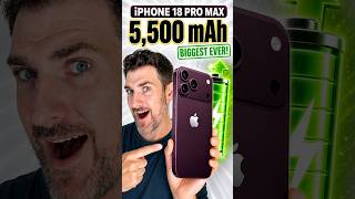 iPhone 18 Pro Max Battery Life LEAK Is INSANE!! #iphone #iphone18pro max