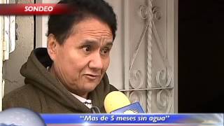 Padecen por falta de agua en Col. Sauzalito