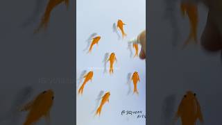 How to Draw a 3D Swimming Fish 🐠 #art #drawing #drawingtutorial #howtodraw #dqueenarts