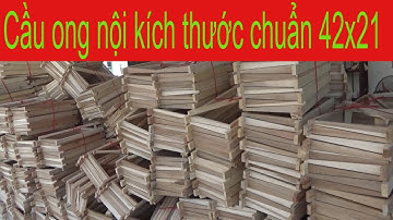 Cầu ong kích thước chuẩn 42x21 lại về số lượng lớn phục vụ các bác thợ nuôi ong mật/ Ong Việt