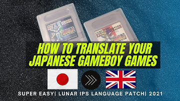 How to Translate Japanese JRPG Gameboy Games to English | ROMs Hacking Lunar IPS Tutorial