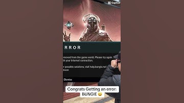 Destiny 2 Memes: We all can relate to error codes BUNGIE loves giving them out! 😂#fyp #bungie #meme