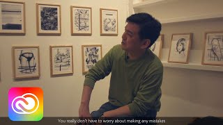 iPad Pro and Photoshop Sketch with Illustrator Yutanpo Shirane | Adobe Creative Cloud screenshot 3